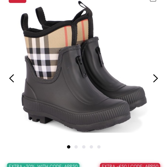 Burberry rain boots kids 34 - Picture 4 of 4